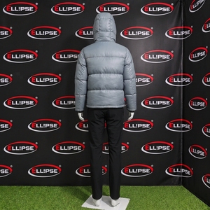 Veste matelassée de qualité supérieure, taille personnalisée, design unique, chaude et épaisse pour l'hiver, fermeture éclair, vêtement d'hiver pour homme - Product Image 2
