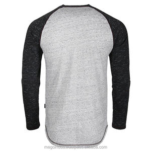 Camisetas de Béisbol Raglán de Manga Larga Personalizadas con Logotipo para Hombre, Mujer y Jóvenes, Sensación de Algodón y Poliéster, Sublimación, Mangas 3/4 - Product Image 6