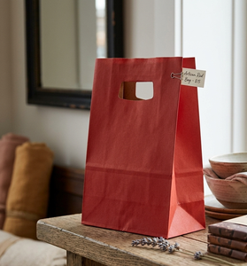 Vente en gros de sacs en papier kraft brun de qualité supérieure imprimés sur mesure pour sacs d'emballage d'épicerie - Product Image 2