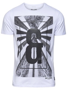 เสื้อยืดออกกำลังกายสำหรับผู้ชายผ้าถักคอตตอน100% พิมพ์ลายน้ำหนักเบาคุณภาพดี - Product Image 4