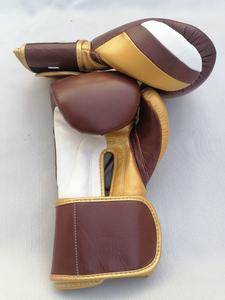 Gants de boxe en cuir PU imperméable avec logo personnalisé pour l'entraînement au Muay Thai, 10 oz et 16 oz - Product Image 5