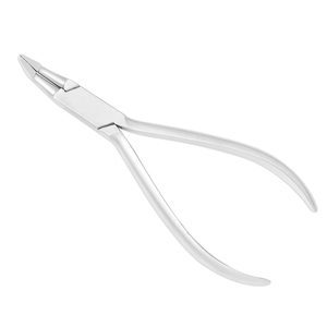 Pince à boucler les fils orthodontiques en acier inoxydable la plus vendue, pince à bec d'oiseau pour la pliage de fils dentaires, outil de laboratoire orthodontique - Product Image 5