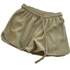 Custom Summer High Waist Shorts for Women Casual Solid Colors Quick Dry Skinny Fit Elastic Waist Comfortable <b>Hot</b> Sale New Style - Product Image 6