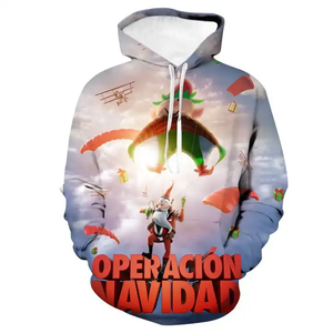 Poncho-couverture unisexe en peluche imprimé Noël avec poche, idéal pour l'hiver, par sublimation - Product Image 4