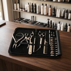 Professional Obexa Sweatproof Hair Extension Tool Kit Stainless Steel Micro <b>Bead</b> Pliers Loop <b>Needles</b> Crochet Hook Scissors Comb - Product Image 2