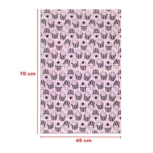 Essuie-mains de cuisine imprimé crème glacée, écologique, séchage rapide, le plus vendu, 100 % coton, pour usage en cuisine - Product Image 5