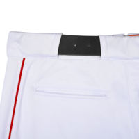 Nouveauté : Pantalon de softball respirant pour homme, personnalisable avec le nom de l'équipe, 100 % polyester, logo frontal, pour adultes