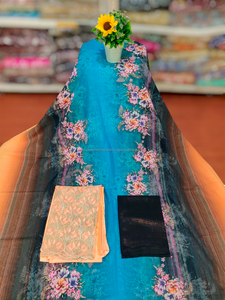 Recién llegado, vestido de novia Dirac ecológico para niñas, flameado estampado de estilo, sarga festiva Jacquard, tela de gasa tejida lisa - Product Image 2