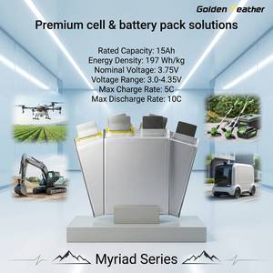 Batterie lithium-ion semi-solide NCM série Myriad 3,75 V 15 Ah, charge ultra-rapide, haute puissance, application multi-scénarios - Product Image 2