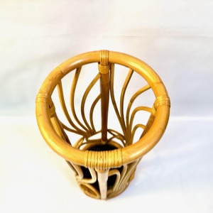 Porte-parapluie en bambou artisanal, parfait pour l'organisation de l'entrée, la décoration de la maison et une solution de rangement durable, en provenance d'Inde - Product Image 3