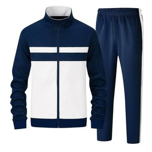 US Size Men's Tracksuit Set 2 Piece <b>Oversized</b> <b>Jogger</b> Sweat Suit Bulk Custom Plain Sweatsuit Lounge Outfits - Product Image 3