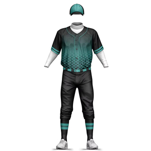 Tenue de baseball personnalisée Ensemble de tenue de baseball en polyester de haute qualité, maillot et pantalon personnalisés pour les équipes sportives - Product Image 5