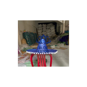 Sombrero Mexicano Ecológico, Seguro y Limpio, Hecho con Materiales Vegetales Puros, Ideal para Decoración de Eventos y Protección Solar, Precio de Fábrica - Product Image 1