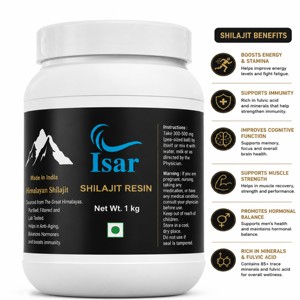 Complément alimentaire à base de plantes riches en minéraux, résine de Shilajit 1 kg, résine himalayenne pure de qualité supérieure, riche en acide fulvique, pour un soutien naturel de l'endurance - Product Image 4