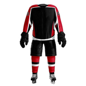 high quality ice hockey uniform moisture absorbing fabric cooling effect ice hockey uniform for sale - Product Image 2