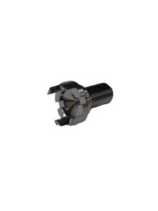 Adaptateur de perçage usiné CNC en alliages d'acier, composant de tournage - Product Image 1