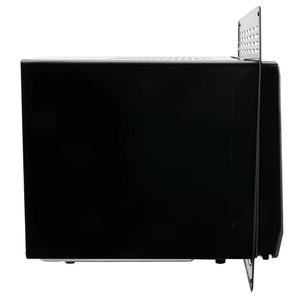 Horno de microondas resistente de grado RV negro con plato giratorio - Product Image 1