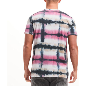 Muscle Fit Marble Design T <b>Shirt</b> Men 200GSM Cotton Spandex Gym Tee Bulk Wholesale - Product Image 4