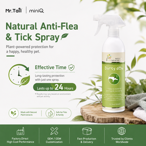 Spray anti-puces et anti-tiques naturel Mr.Tail 500ml, force vétérinaire/formule professionnelle - Product Image 5