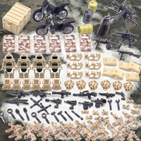 Mini Ensemble de Pistolets et Accessoires Militaires – Pack d'Équipement de Protection EOD pour Figurines, Blocs de Construction pour Jouets en Briques, Cadeau pour Enfants
