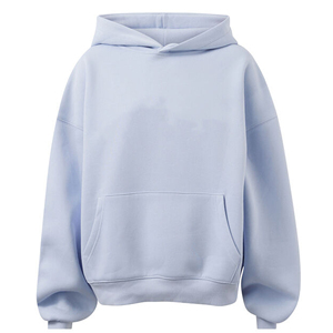 ซื้อฮู้ดดี้โอเวอร์ไซส์ไหล่ตกแบบกำหนดเองสำหรับผู้หญิงเสื้อสวมหัวผ้าฟลีซนุ่มอบอุ่นแนวลำลองทรงหลวมสไตล์สตรีทแวร์เสื้อกันหนาวมีฮู้ด - Product Image 1