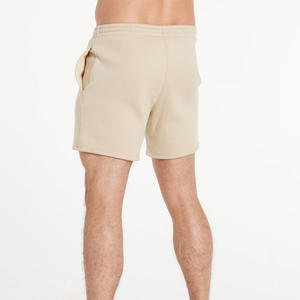 Pantalones cortos para hombre con cintura elástica y diseño de bolsillos laterales para comodidad diaria, con precio de fábrica para pedidos al por mayor y logotipo personalizado. - Product Image 6