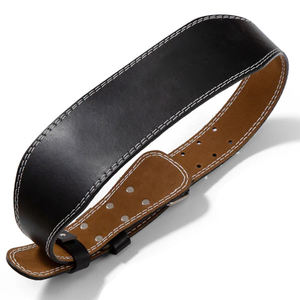 Cinturón de Entrenamiento de Cuero Vacuno de Alto Rendimiento SAAR INDUSTRIES - Soporte Profesional para Atletas, Resistente y Fuerte para Entrenamiento Intenso - Product Image 2