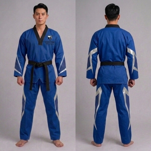 Tenue de Taekwondo et de Boxe Personnalisable 2026 – Taille Ajustable, Vêtement d'Arts Martiaux OEM en Polyester/Nylon Extensible, Unisexe Adulte – Vente en Gros - Product Image 6