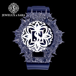 Reloj Mossinate de Lujo con Correa de Goma Morada y Detalles de Diamantes para Uso Diario, Estilo Fitness y Colección de Regalos - Product Image 1