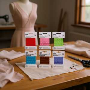 Elastico Ilan con occhielli 10mm x 2,5m multicolore per uso in abbigliamento - Product Image 3