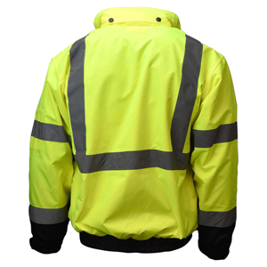 2026 New Hi Vis <b>Reflective</b> Safety Waterproof <b>Jacket</b> for Outdoor Construction Custom DTF printed Logo safety <b>jacket</b> for <b>Men</b> - Product Image 2