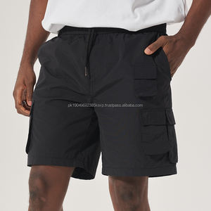 Short cargo décontracté et imperméable de haute qualité pour homme avec poche utilitaire brodée de design Streetwear pour des vêtements confortables - Product Image 5