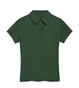 Polo de Golf à manches courtes pour femmes, tissu respirant, vêtements de sport confortables pour l'entraînement de Golf, le Tennis et l'extérieur, nouvelle collection - Product Image 1