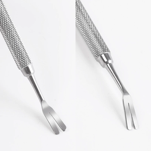 Kit de extracción de garrapatas de acero inoxidable, 2 piezas, kit de extracción de garrapatas para mascotas - Product Image 1