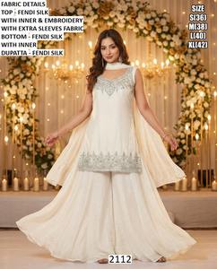 Aarini Bandhani Kurta Traditionnelle Festive pour Femmes, Longue, Séchage Rapide, pour Fête, Mariage et Diwali - Product Image 3