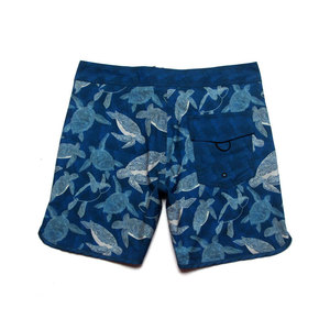 Shorts de Playa Elásticos en 4 Direcciones de Marca Privada, Secado Rápido, Traje de Baño de Verano para Hombre, Shorts de Baño con Estampado Personalizado - Product Image 5