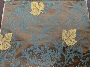 Tela de Satén Jacquard Brocado Ultra Suave 100% Poliéster, Secado Rápido, Transpirable, con Hilo Metálico, Peso Medio, para Prendas y Abayas (PK-1333) - Product Image 5