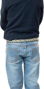 Cinturón Trenzado de Cuero Genuino, Cinturones Indios de Cuero Duradero de Primera Calidad, Personalización de Marca Disponible en Fábrica Directa - Product Image 4