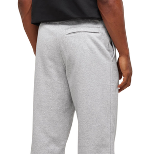 Customized Men Plain Fleece <b>Trousers</b> Relaxed Tapered Fit Elastic Waist <b>Cuffed</b> Sweatpants OEM Apparel Factory Wholesale Suppliers - Product Image 4