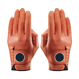 Gants de golf en cuir de qualité supérieure, accessoires de golf avec poignée antidérapante, matériau respirant et ajustement confortable pour les professionnels - Product Image 1