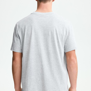 T-shirt en coton surdimensionné pour homme, 100 % coton, coupe ample, épaules tombantes, manches courtes, style streetwear décontracté, vierge, grammage lourd - Product Image 4