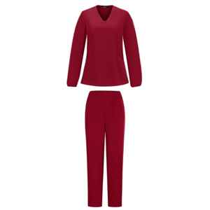 ACTIVE ENTERPRISES Ensemble de blouses médicales pour femmes en Spandex/Polyester avec détection d'aiguilles et thermocollage sans couture - Product Image 6