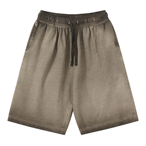 กางเกงขาสั้นลำลองสไตล์สปอร์ตสำหรับผู้ชาย ดีไซน์ย้อนยุค ระบายอากาศได้ดี สไตล์วิ่ง ทรงคาร์โก้ ผ้าฝ้าย 100% สไตล์ฮิปฮอป - Product Image 5