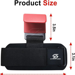 Ganchos Planos para Levantamiento de Pesas, Servicio OEM a Precio Razonable, Ganchos para Entrenamiento en Gimnasio, Venta en Línea - Product Image 2