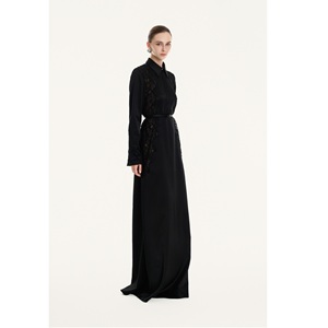 Nuevo Vestido Elegante Informal con Adornos, Vestido Clásico, 89% Triacetato, 11% Poliéster, 600 Gramos, Ropa de Mujer - Product Image 3
