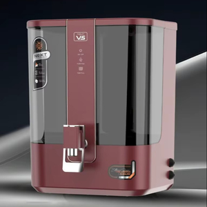 AQUA V5 SANGRIA MAROON REVERSE OSMOSIS WATER TREATMENT DOMESTIC SYSTEM <b>WALL</b> <b>MOUNT</b> <b>TABLE</b> TOP WATER PURIFIER SYSTEM LED FOOD GRADE - Product Image 2