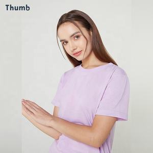 T-shirt en polyester pastel pour femmes T-shirt Sublimation Blanks Shirt Vente en gros sur le marché américain - Product Image 4