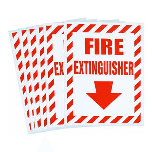 Señalización de Seguridad para Extintor de Incendios Brady, Montada en Pared, Interior/Exterior, PVC - Product Image 3