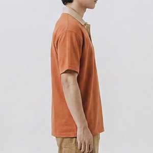 เสื้อโปโลผู้ชายคอปกพับได้ แขนสั้น สีพื้น แฟชั่นคลาสสิก รุ่นใหม่ล่าสุด ปี 2026 สวมใส่สบายๆ - Product Image 2