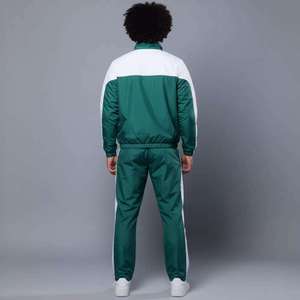 Ensemble coupe-vent tendance streetwear : sweats à capuche et pantalons de survêtement, ensemble jogging col rond, survêtement en nylon coupe-vent pour homme - Product Image 6